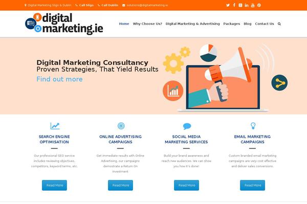 Richer theme site design template sample