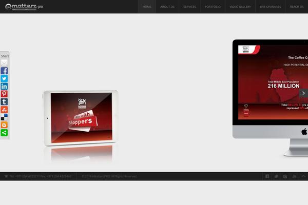 Interior theme site design template sample