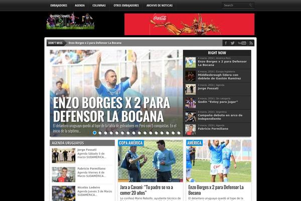 Gameday theme site design template sample