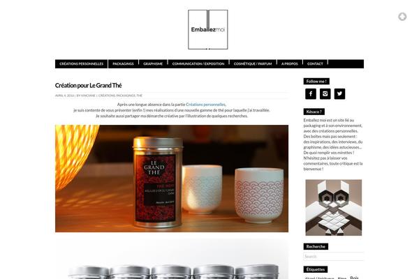 BigFeature theme site design template sample