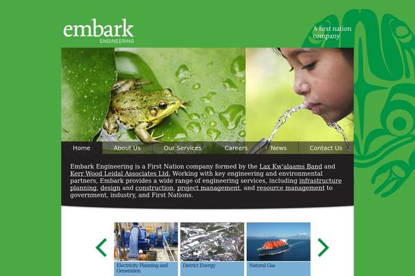 embarkengineering.com site used Embark
