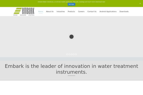 Site using WP Notification Bars plugin