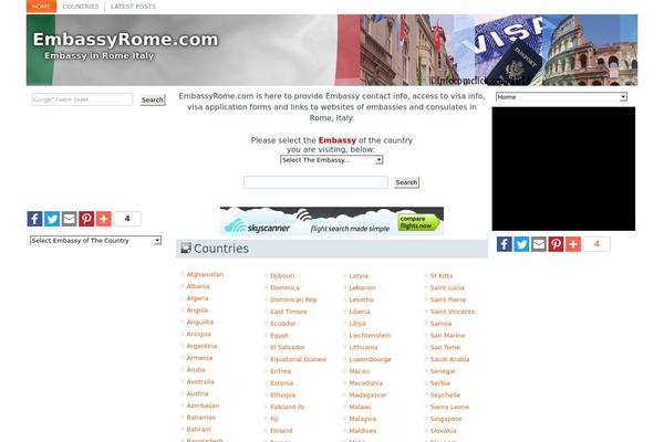 embassyrome.com site used Embassy