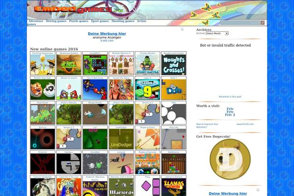 Site using Accordion Image Menu plugin