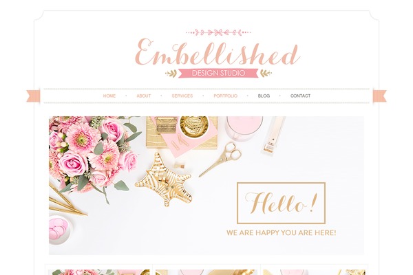 Sugar and Spice theme site design template sample