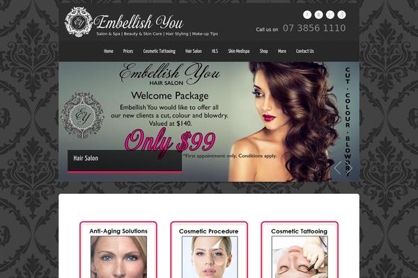 Theron Lite theme site design template sample