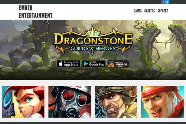 ember-entertainment.com site used Mistral