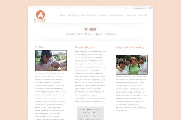 Chameleon theme site design template sample