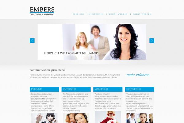 Columbia theme site design template sample