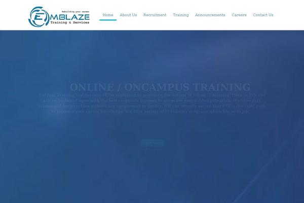 emblazetraining.com site used Corporate-plus-child