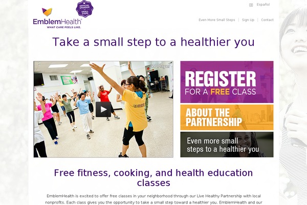 emblemhealthlivehealthy.com site used Blackboard