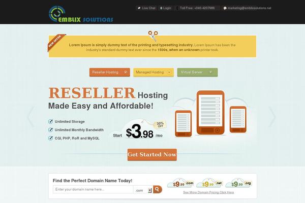 emblixhosting.com site used Liveweb