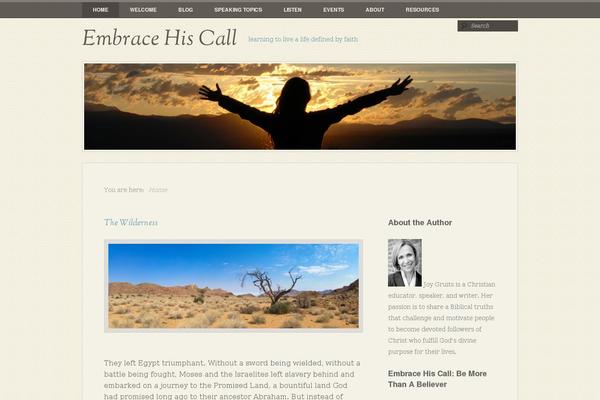 My Life theme site design template sample