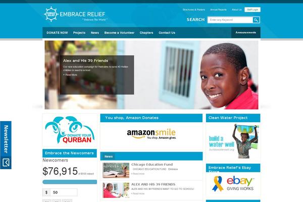 Site using WP Image Slider With Lightbox plugin
