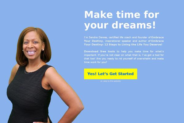 embraceurdestiny.com site used Eyd