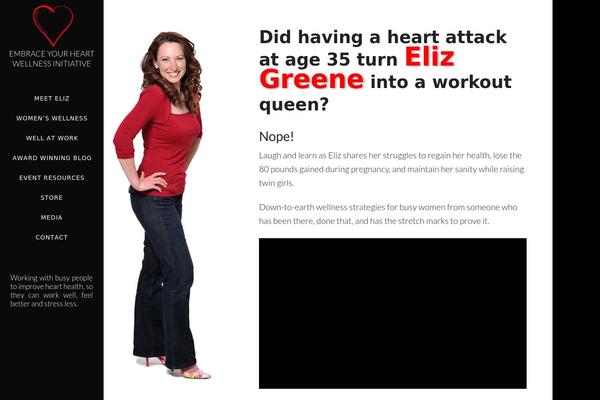 Embrace theme site design template sample