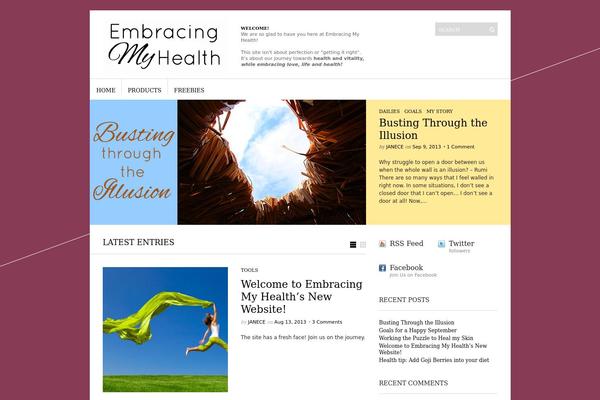 Sight theme site design template sample