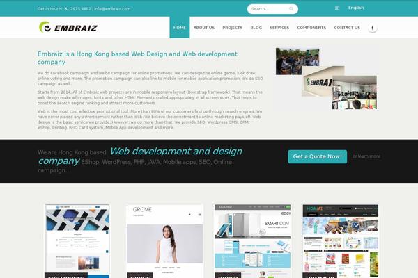 Site using Owl Carousel plugin