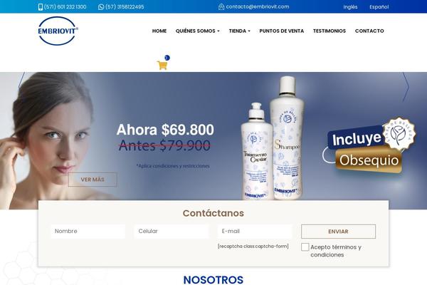 embriovit.com site used Andreco