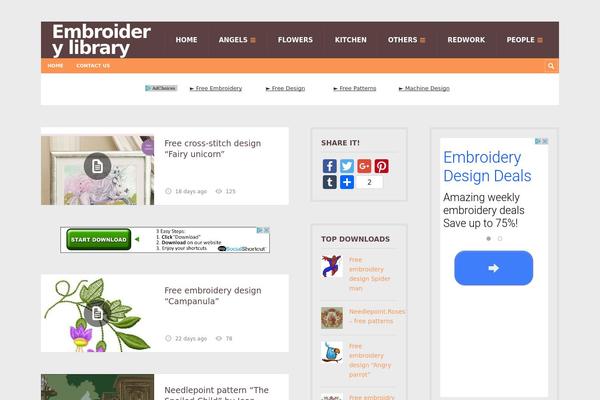embroidery-designs.org site used Alpha Trinity