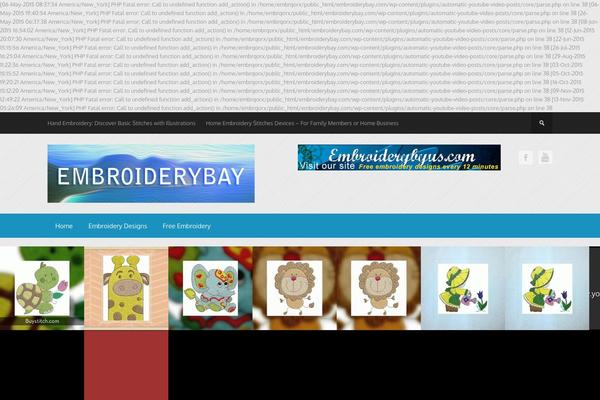 BeeTube theme site design template sample