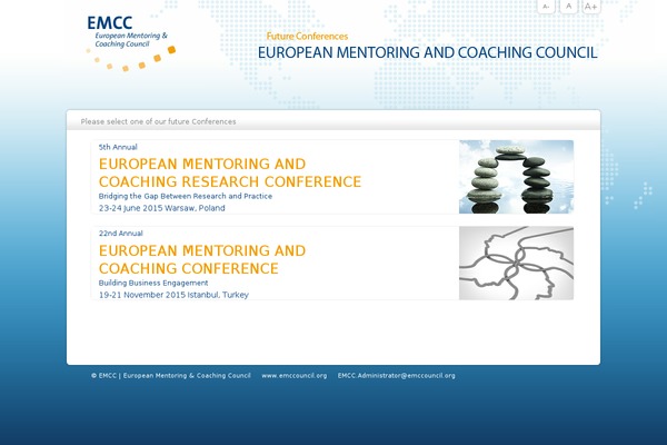 emccconference.org site used Emcc