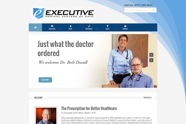Symple theme site design template sample