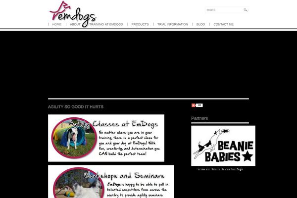 Brightster theme site design template sample
