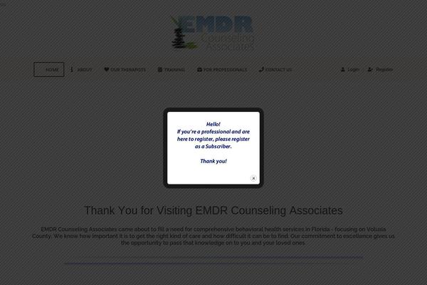 LMS theme site design template sample