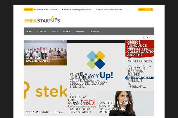 Columns theme site design template sample