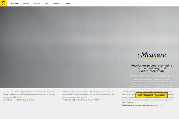 emeasure.com site used Exactal-rib