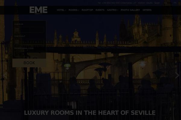 emecatedralhotel.com site used Mirai
