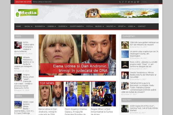 Zox-news theme site design template sample