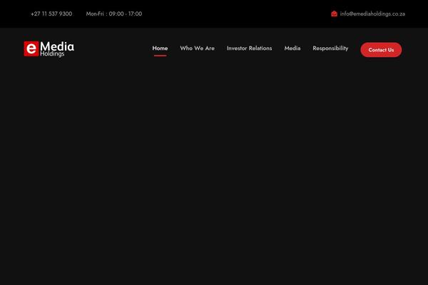Corzo theme site design template sample