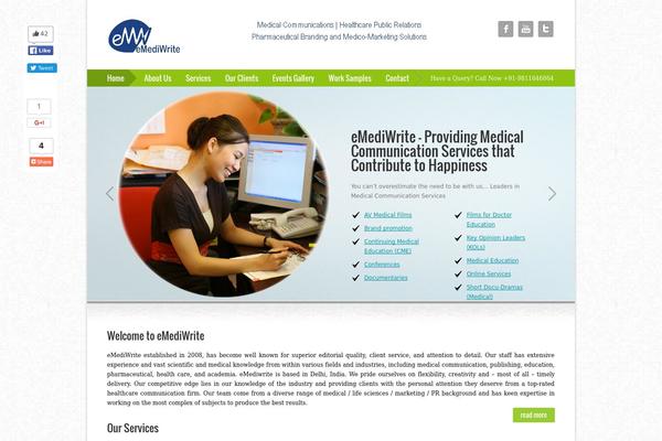 Freestyle theme site design template sample