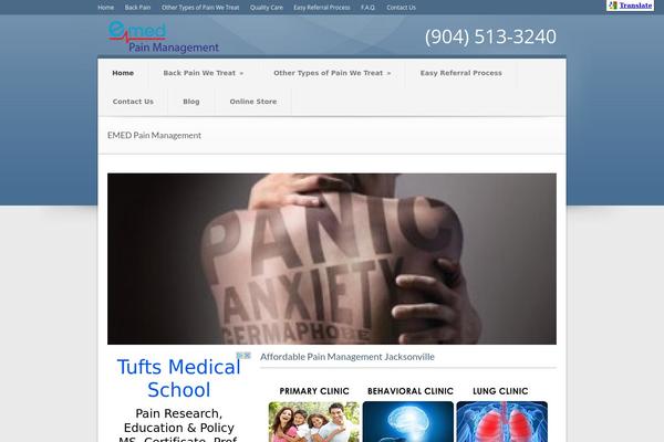 Medical Plus theme site design template sample