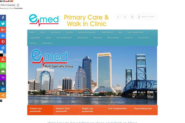 Healthpress Theme theme site design template sample