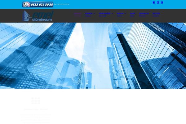 Quasar theme site design template sample