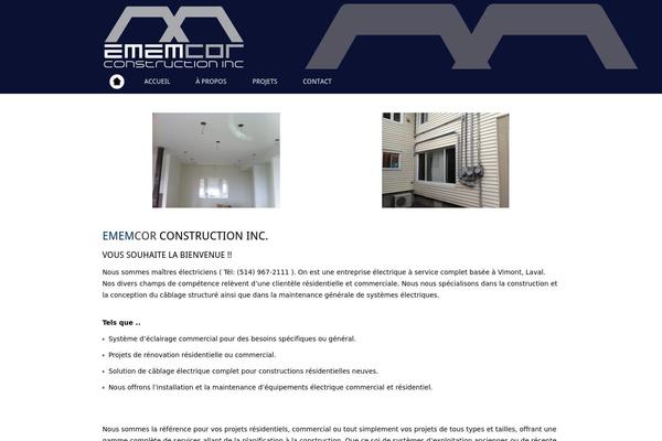 Ultimate theme site design template sample