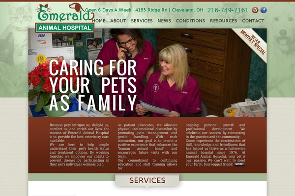 emeraldanimalhospital.com site used Eah2
