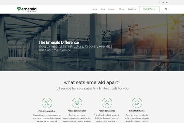 Sanabel theme site design template sample