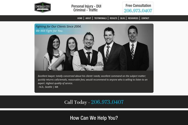EmeraldCityLawGroup theme websites examples