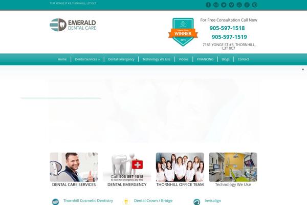Modernize v3.1.7 theme site design template sample
