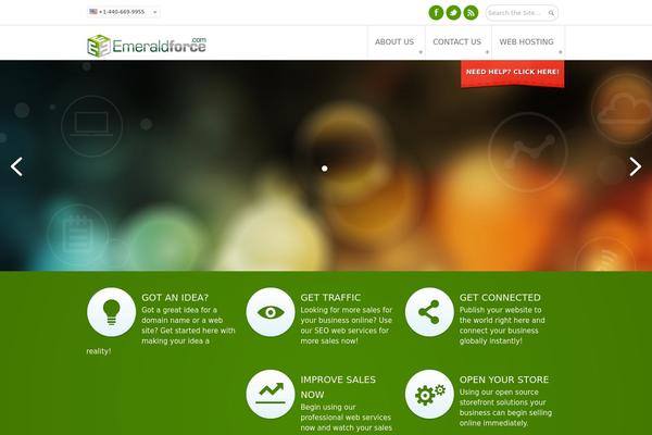 emeraldforce.com site used Hostchillyv3