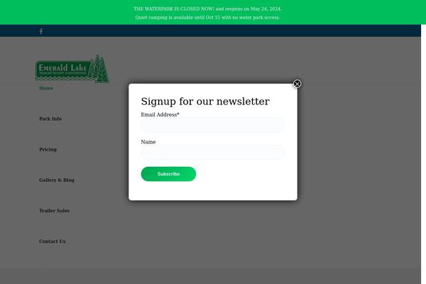 Site using Elfsight-popup-cc plugin