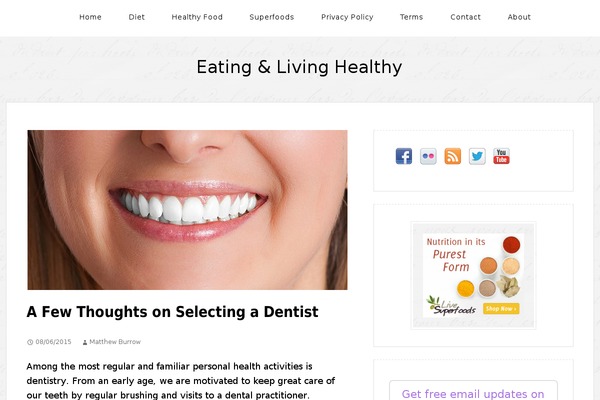 The Thinker Lite theme site design template sample
