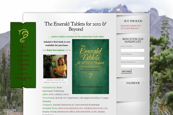 Memoir theme site design template sample