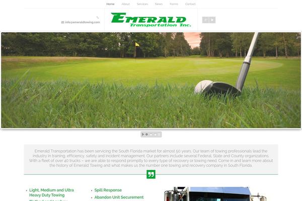 Concord theme site design template sample