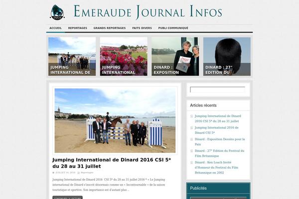 Newspress theme site design template sample