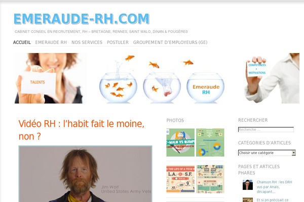 emeraude-rh.com site used Emeraude